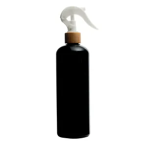 Black Bottle with White Spray - 500ml Figurines,Decorative Ornaments