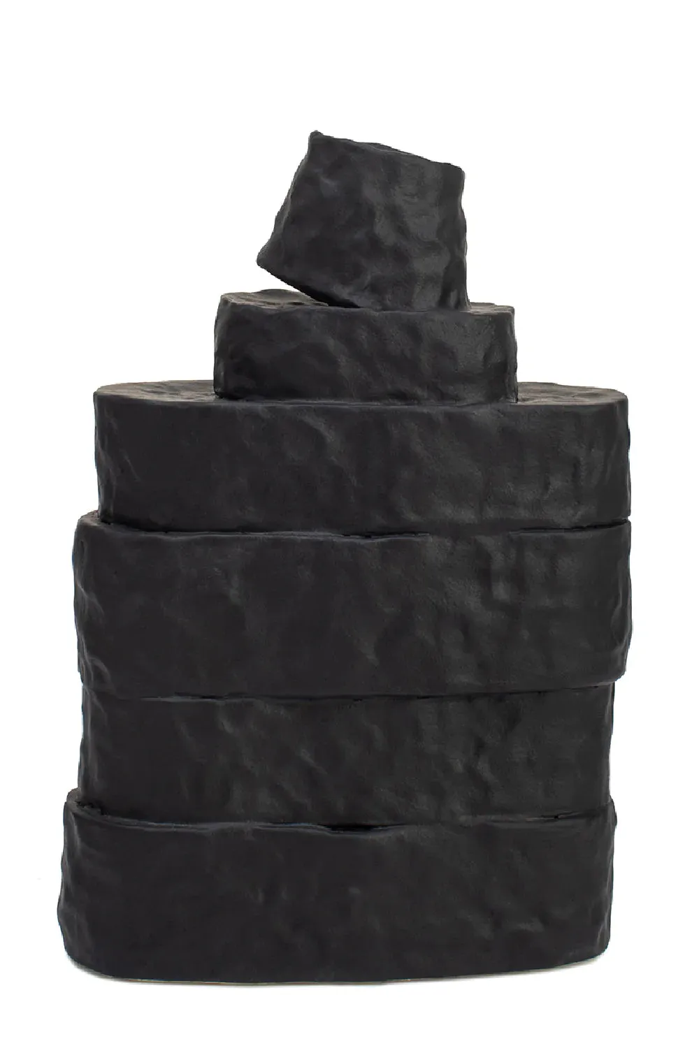 Black Ceramic Modern Vase | Liang & Eimil Girton Vase,Glass Vase