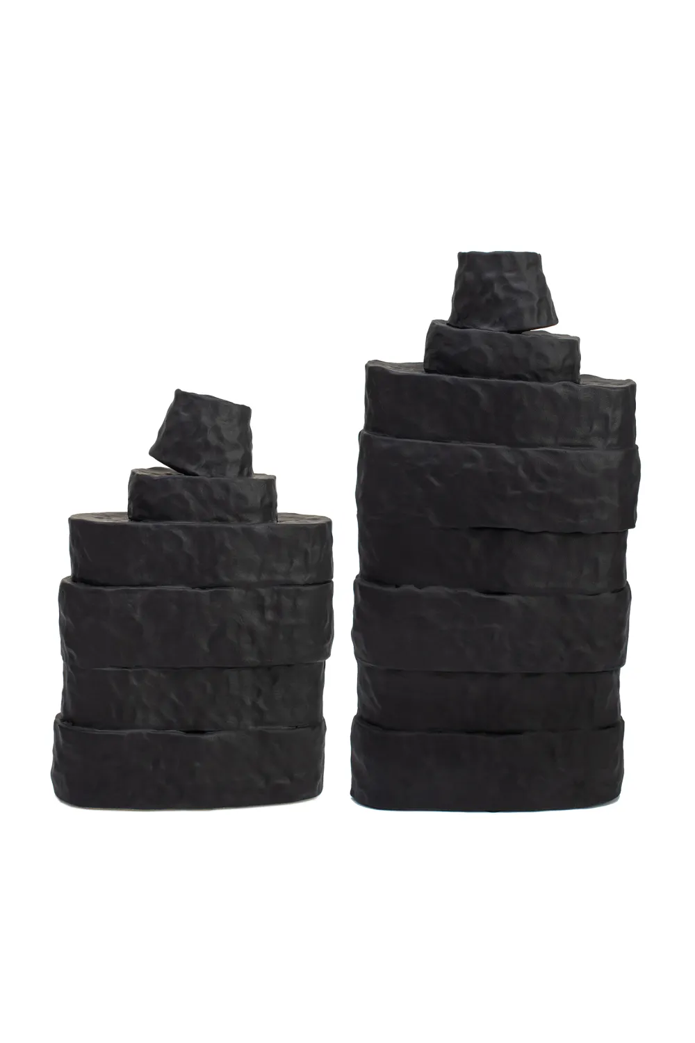 Black Ceramic Modern Vase | Liang & Eimil Girton
