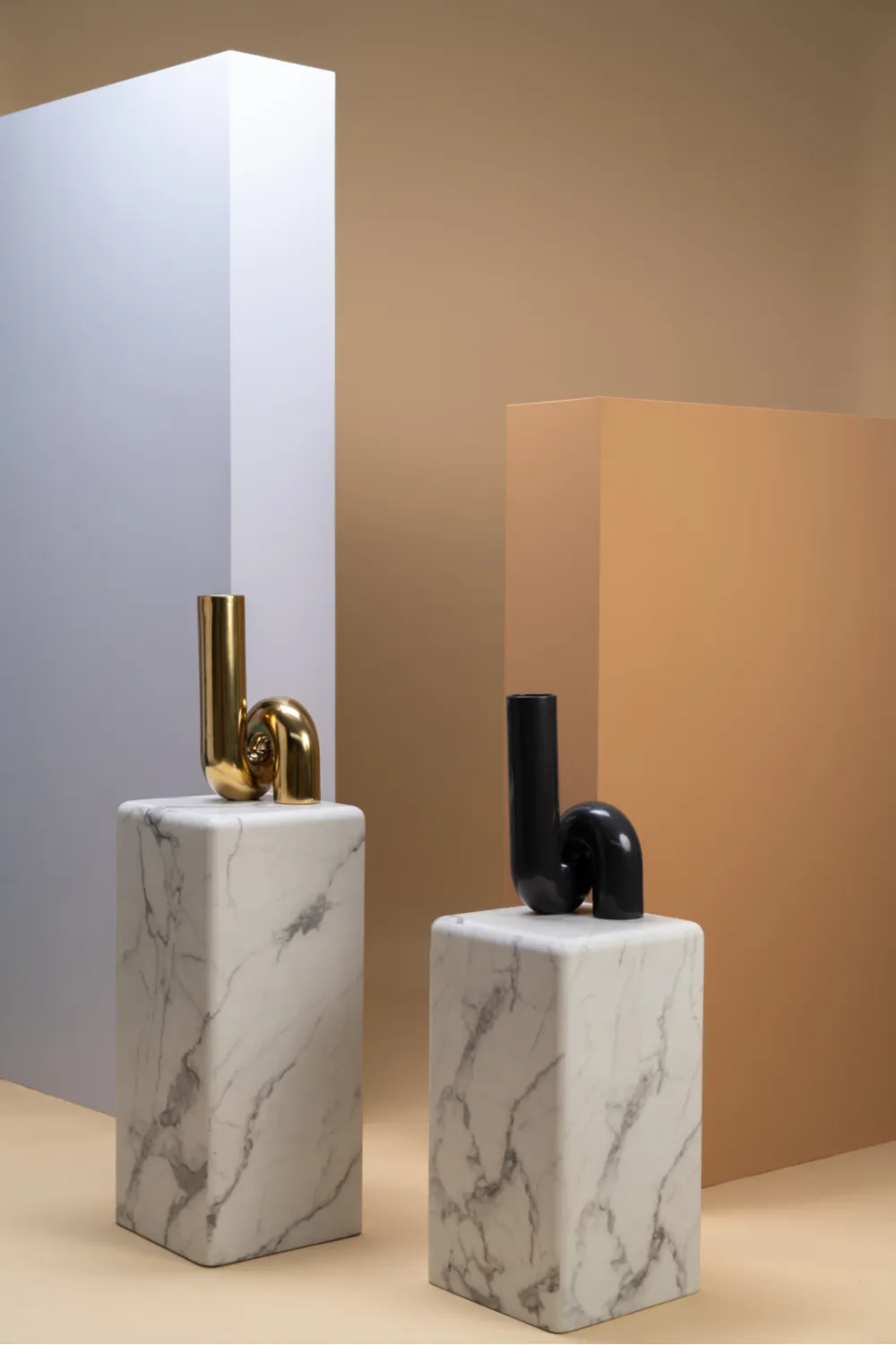 Black Ceramic Modern Vase | Pols Potten Yourtube