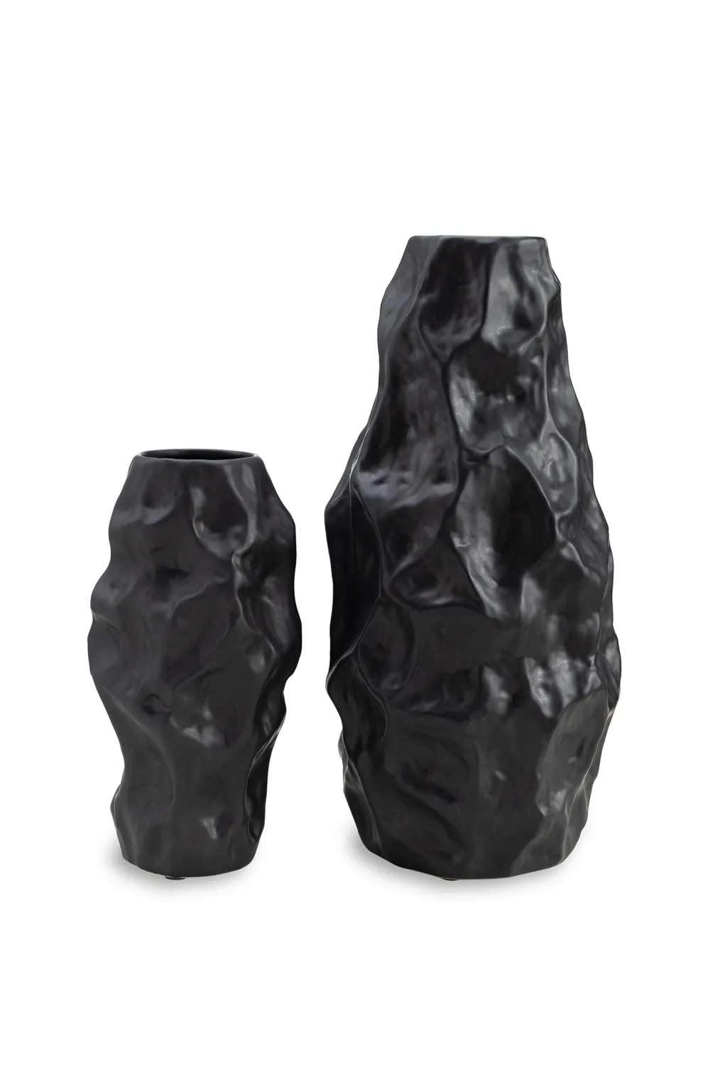 Black Ceramic Organic Vase | Liang & Eimil Adur
