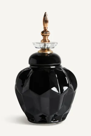 Black Ceramic Oriental Vase S | Vical Home Heyer Vase,Glass Vase