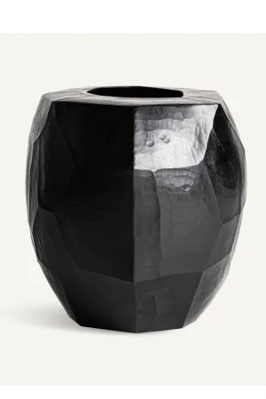 Black Ceramic Vase | Vical Home Galeo Vase,Glass Vase