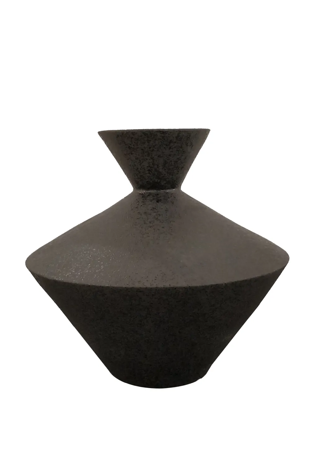 Black Glaze Ceramic Vase | Liang & Eimil Bluster Vase,Glass Vase