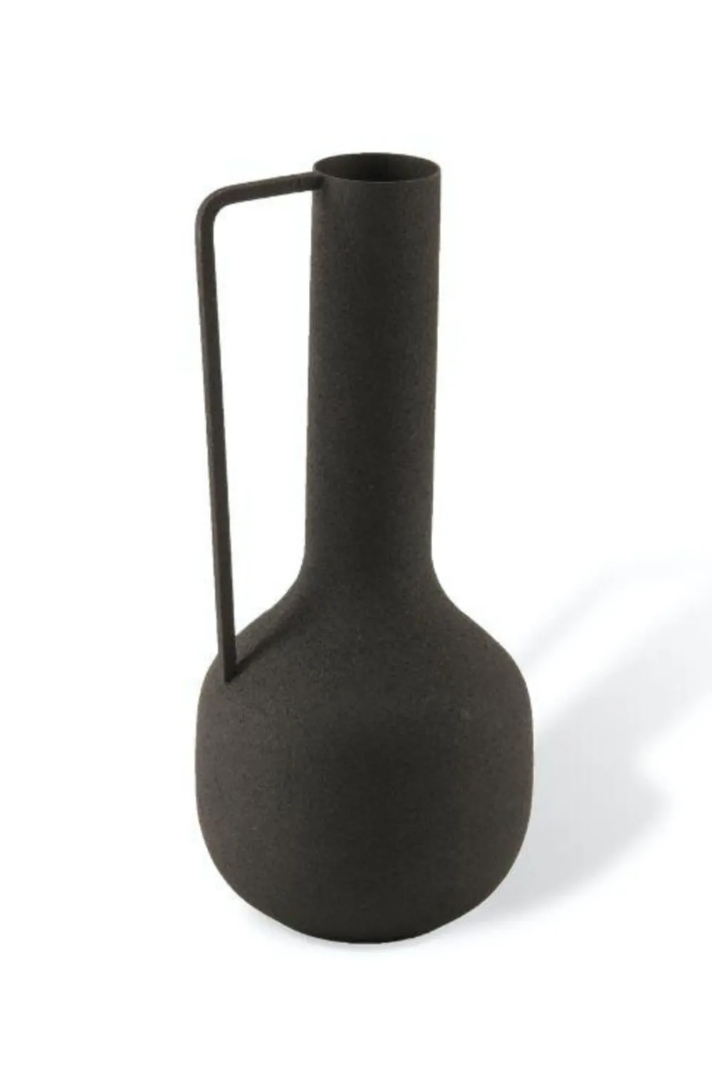 Black Metal Vase | Pols Potten Roman