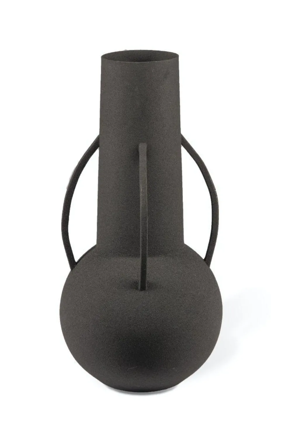 Black Metal Vase | Pols Potten Roman