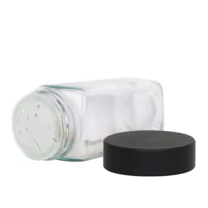 Black Shaker Spice Jar - 125ml Figurines,Decorative Ornaments