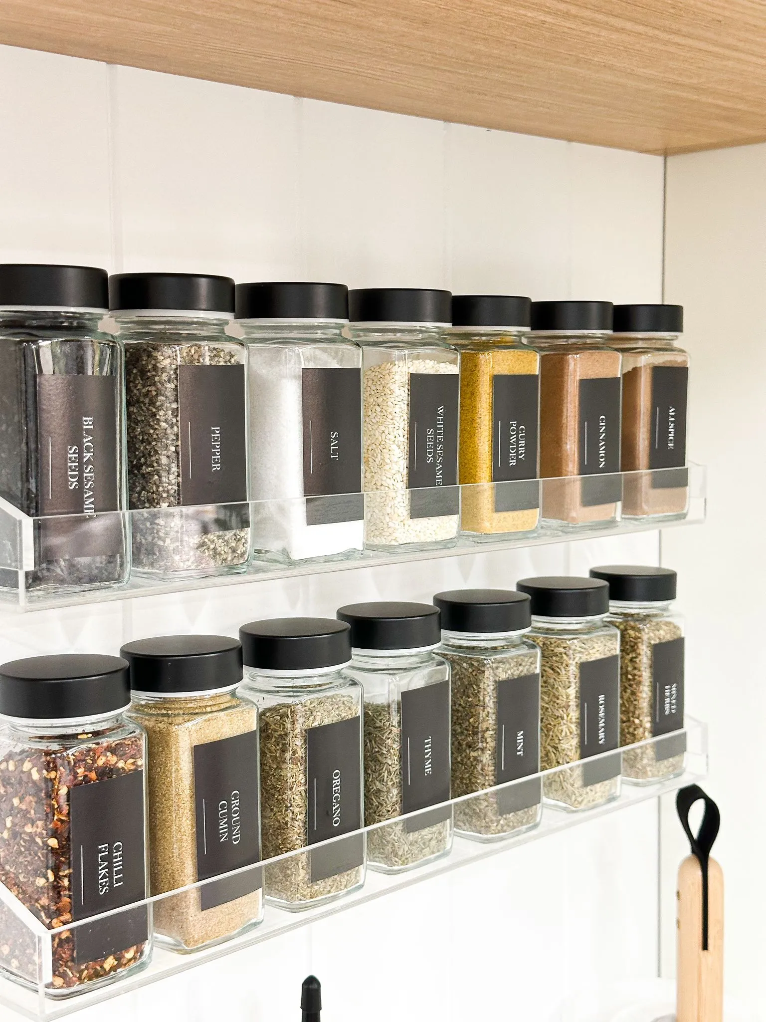 Black Shaker Spice Jar - 125ml