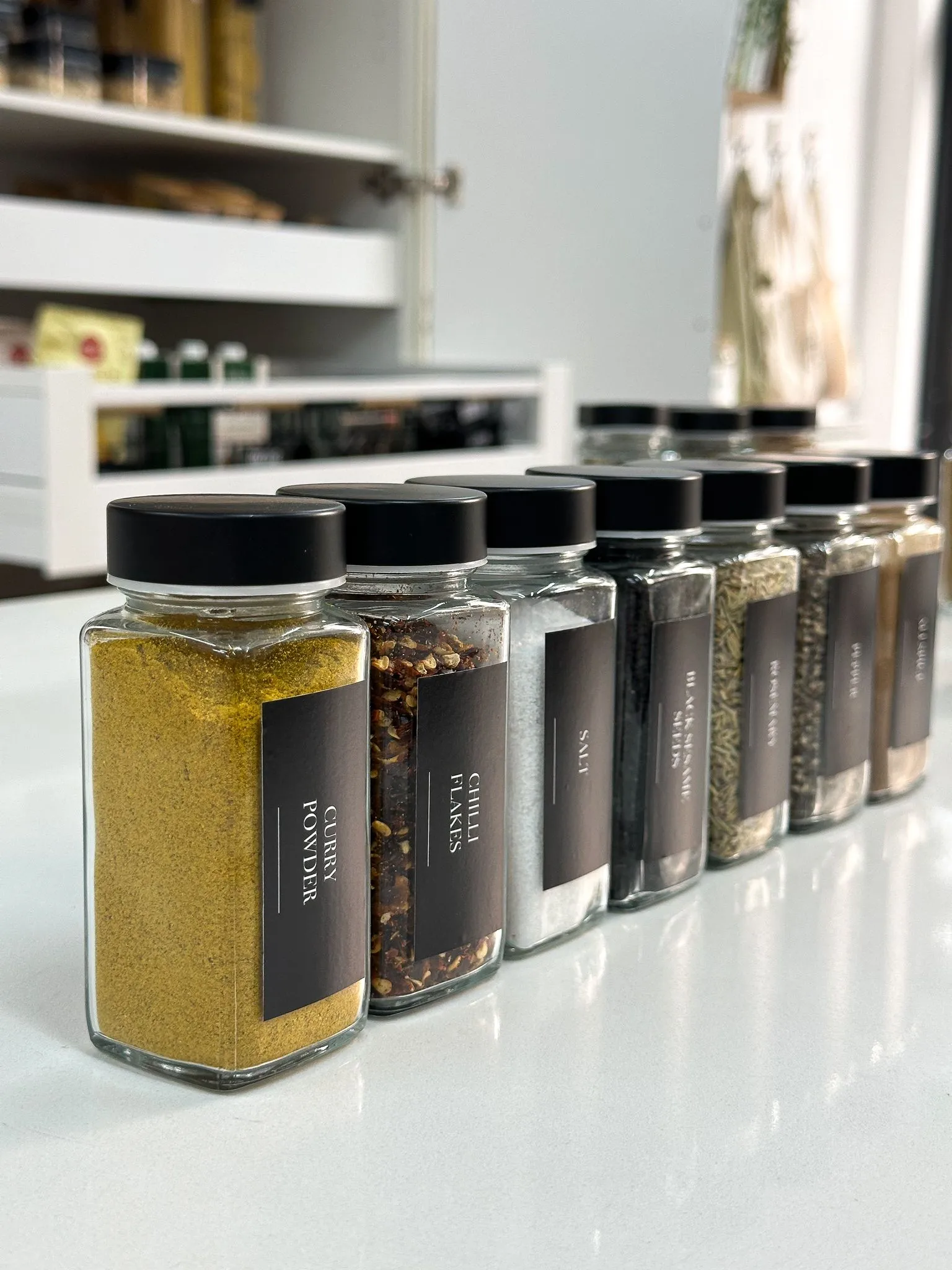 Black Shaker Spice Jar - 125ml