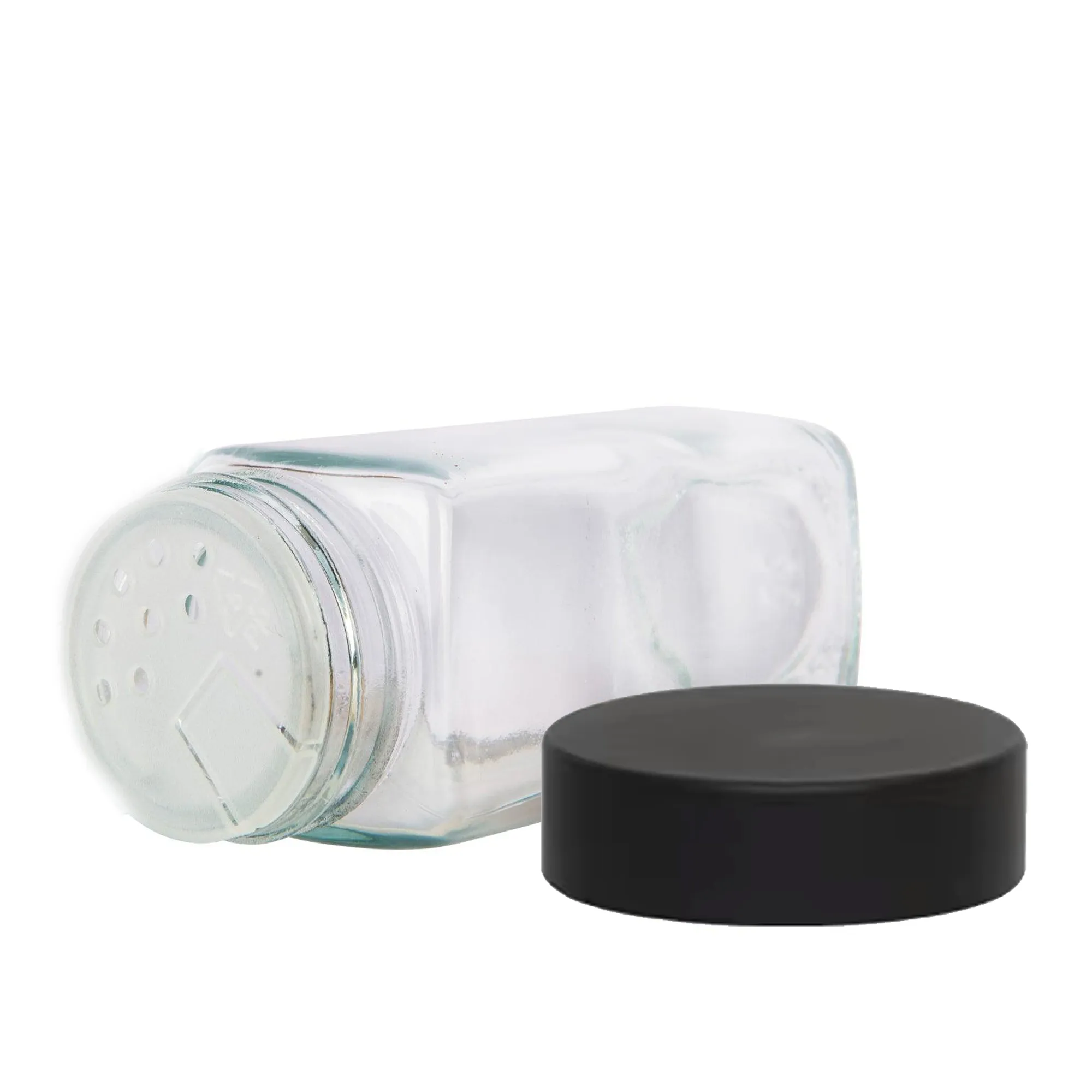Black Shaker Spice Jar - 125ml Figurines,Decorative Ornaments