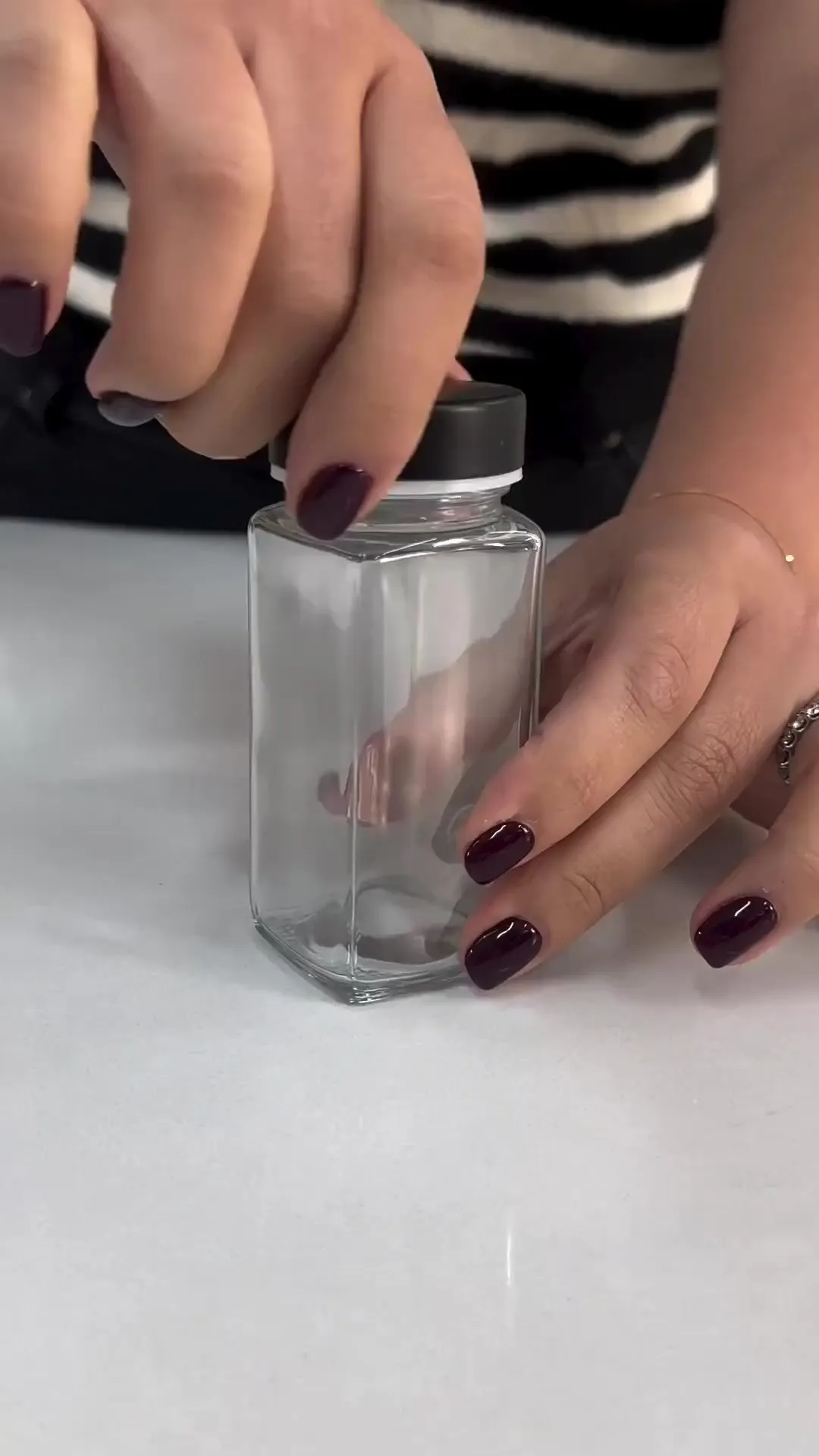 Black Shaker Spice Jar - 125ml