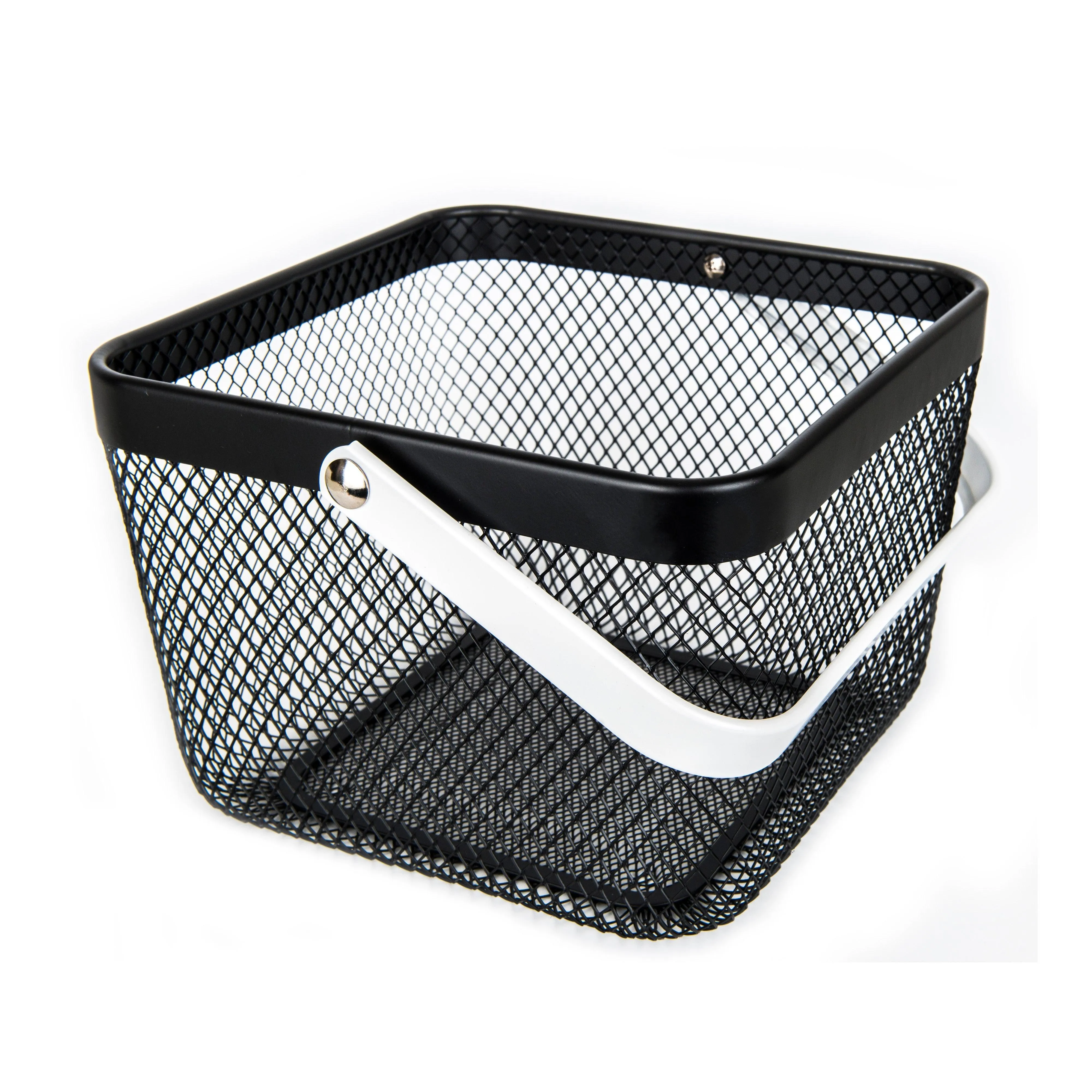 Black Small Handy Storage Basket Figurines,Decorative Ornaments