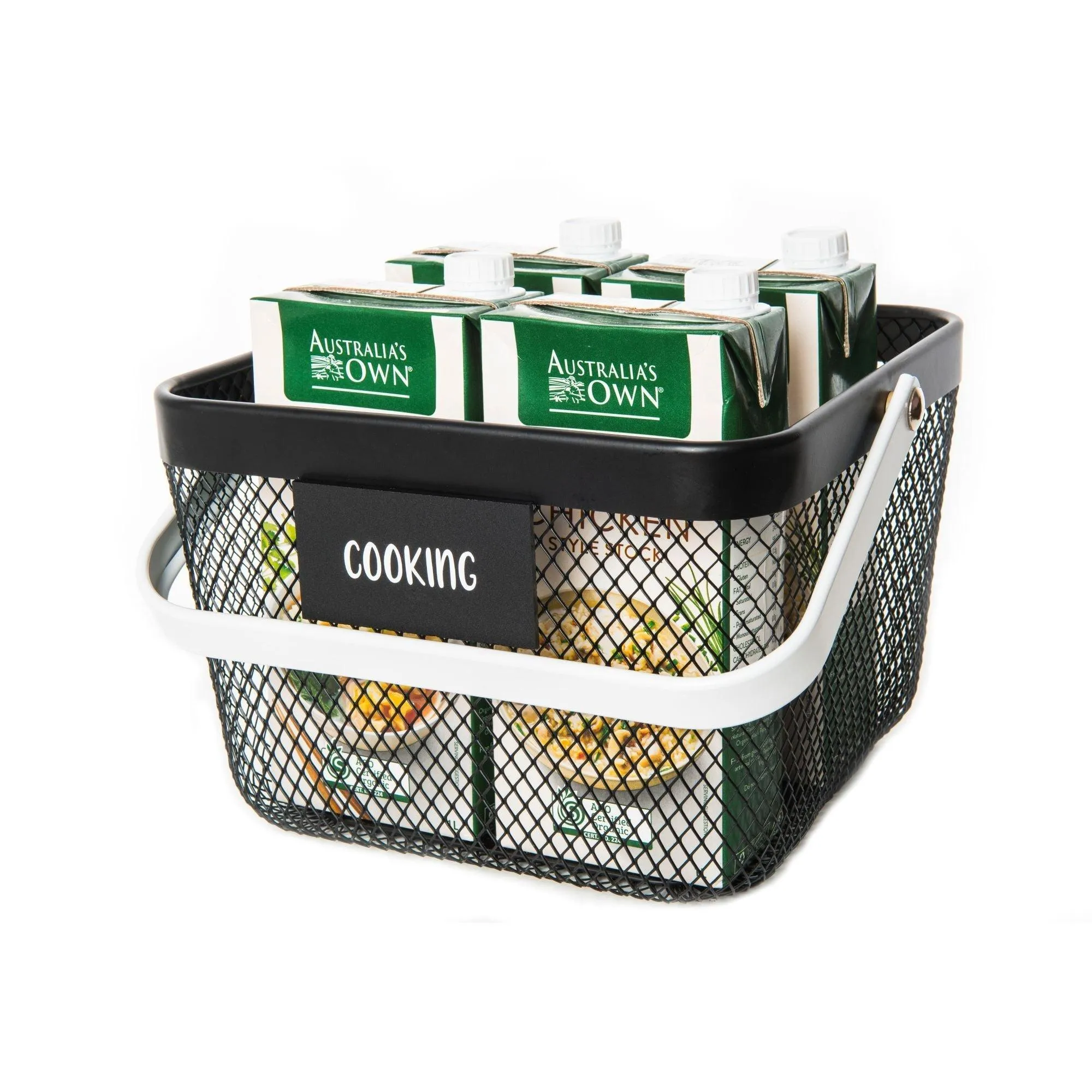 Black Small Handy Storage Basket
