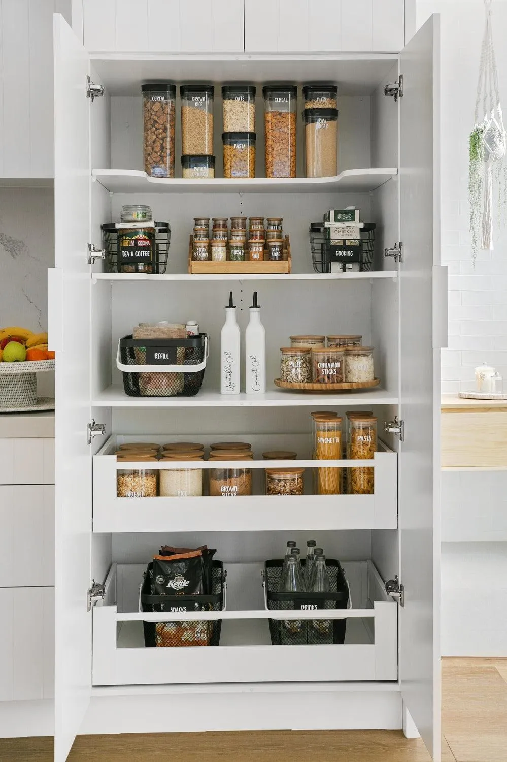 Black Small Handy Storage Basket