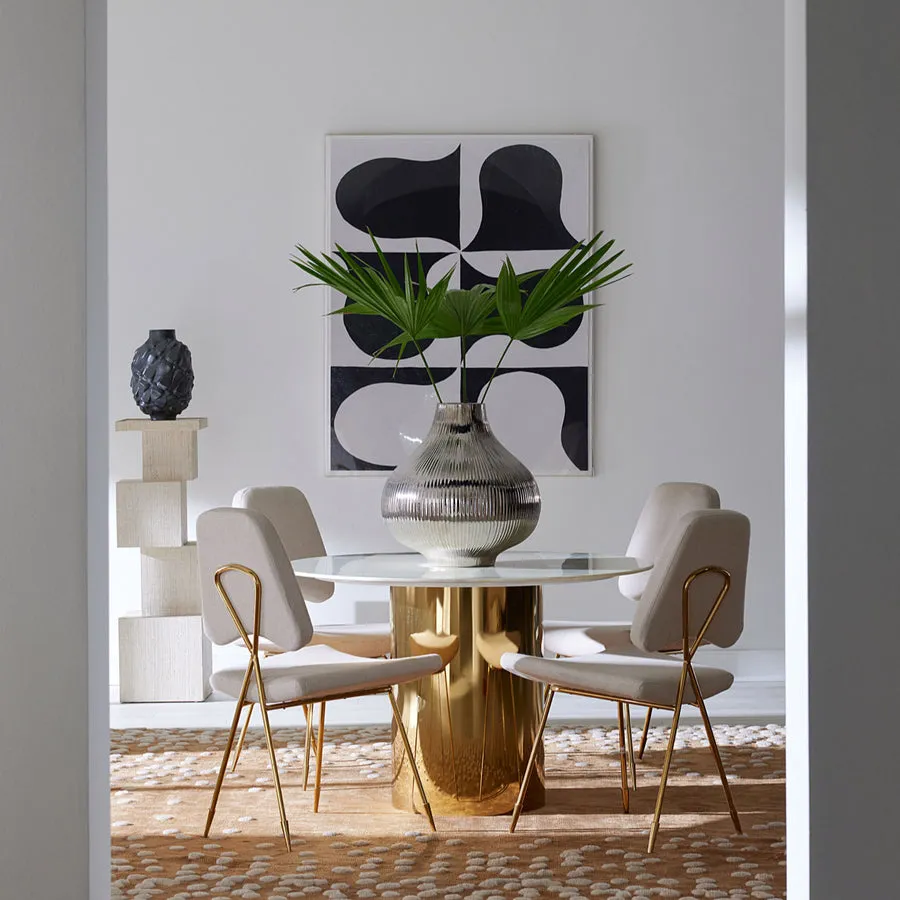 Black Stoneware Vase | Jonathan Adler Grenade Zipper