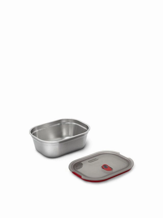 Black & Blum Microwaveable Steel Multi Function Lunch Box Small