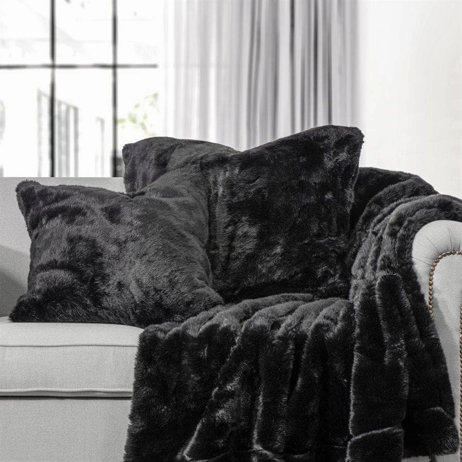 Black Arctic Bear Throw Blanket/Pillow pillow inserts, mattress pad