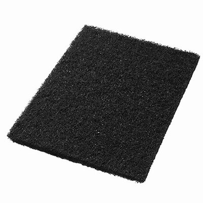 Black Heavy-Duty Stripping Floor Pad