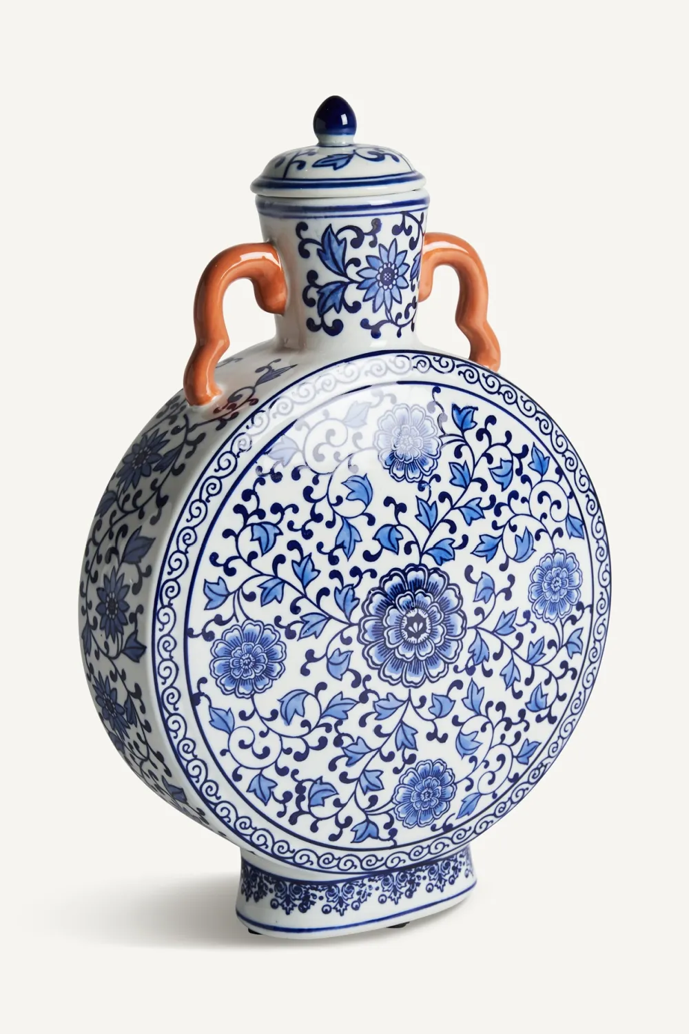 Blue Foliage Ceramic Vase | Vical Home Plitz