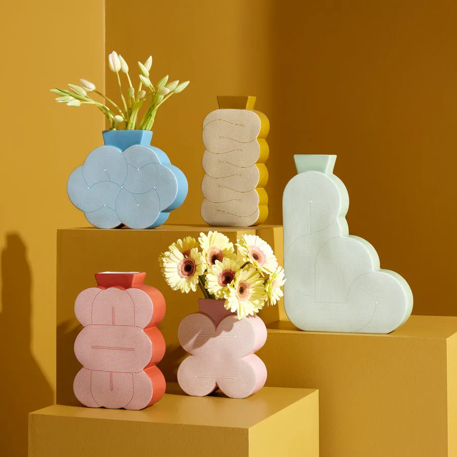 Blue Porcelain Cloud Vase | Jonathan Adler Pompidou