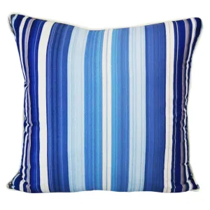 Blue Sky Hill Vertical Stripe Throw luxury bedding, duvet cover