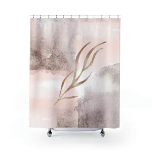 Blush Pink boho shower curtain | Beige Floral Lighting,Home Lighting