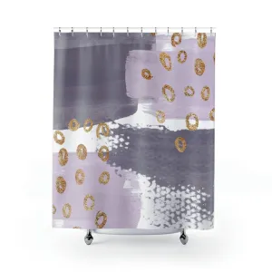 boho shower curtain | Lavender Purple Lighting,Home Lighting