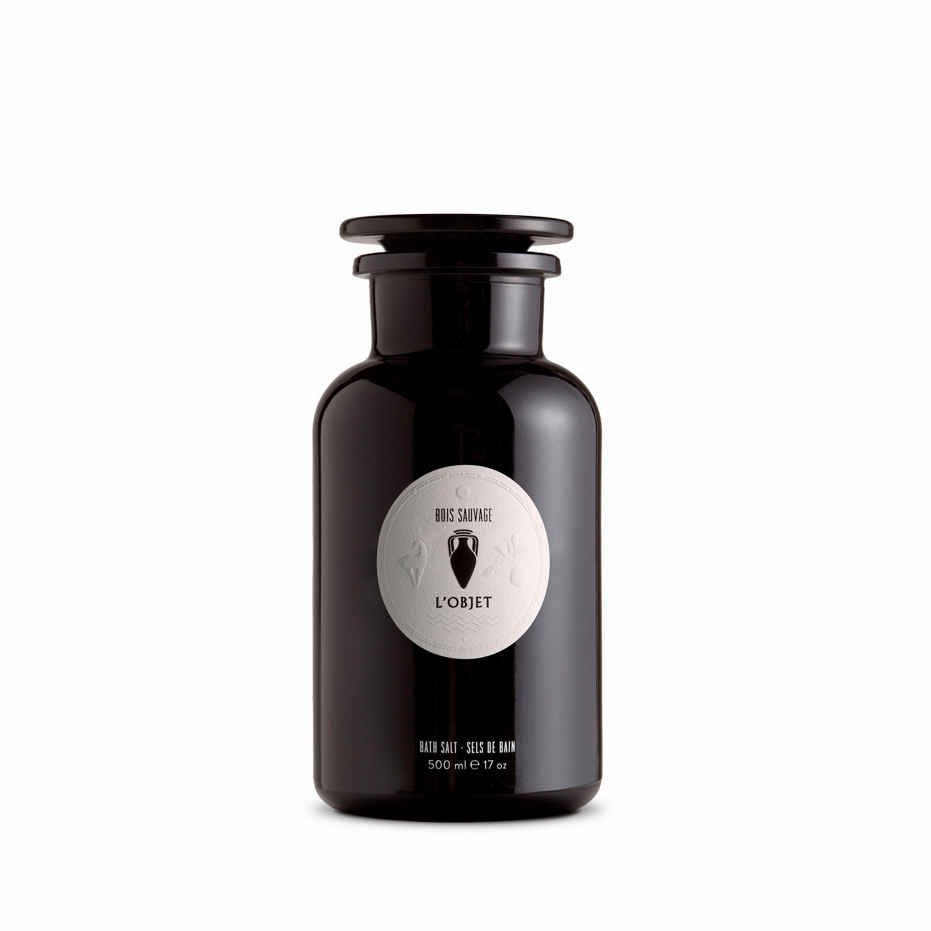 Bois Sauvage Bath Salt - Small Soap Dispenser,Hand Soap Bottle
