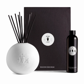 Bois Sauvage Porcelain Diffuser Set Soap Dispenser,Hand Soap Bottle