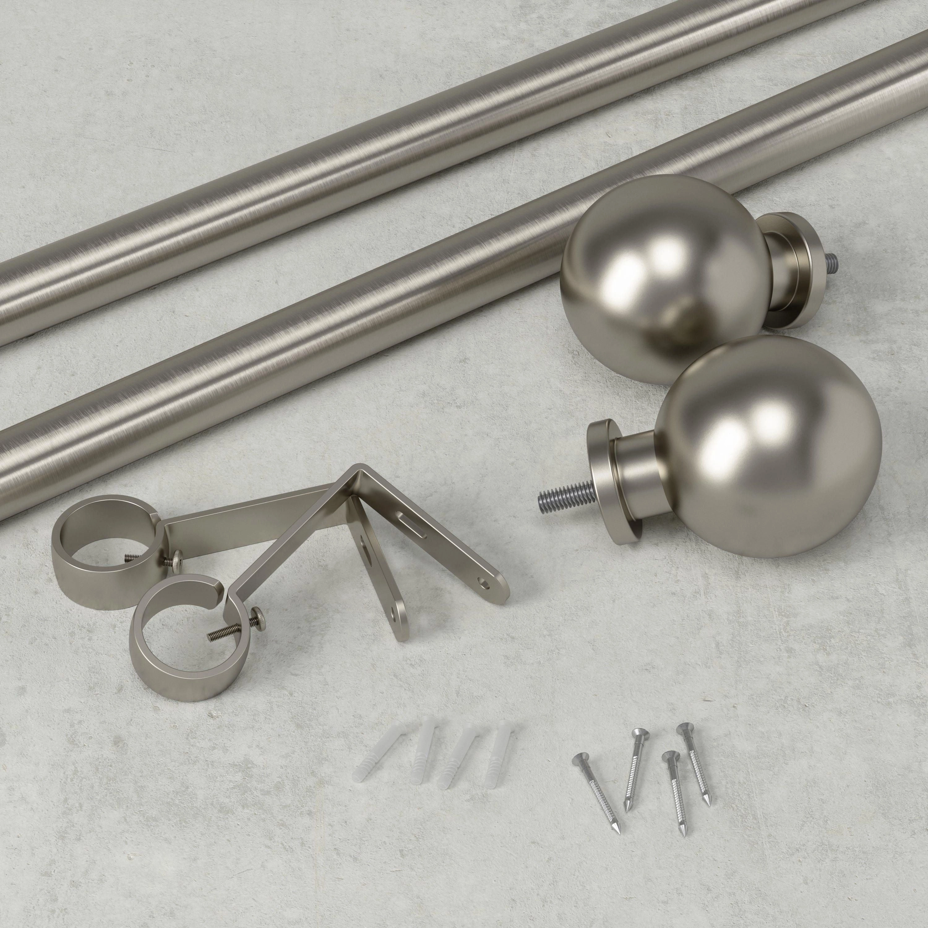 Bolas 36-72" Expandable Curtain Rod