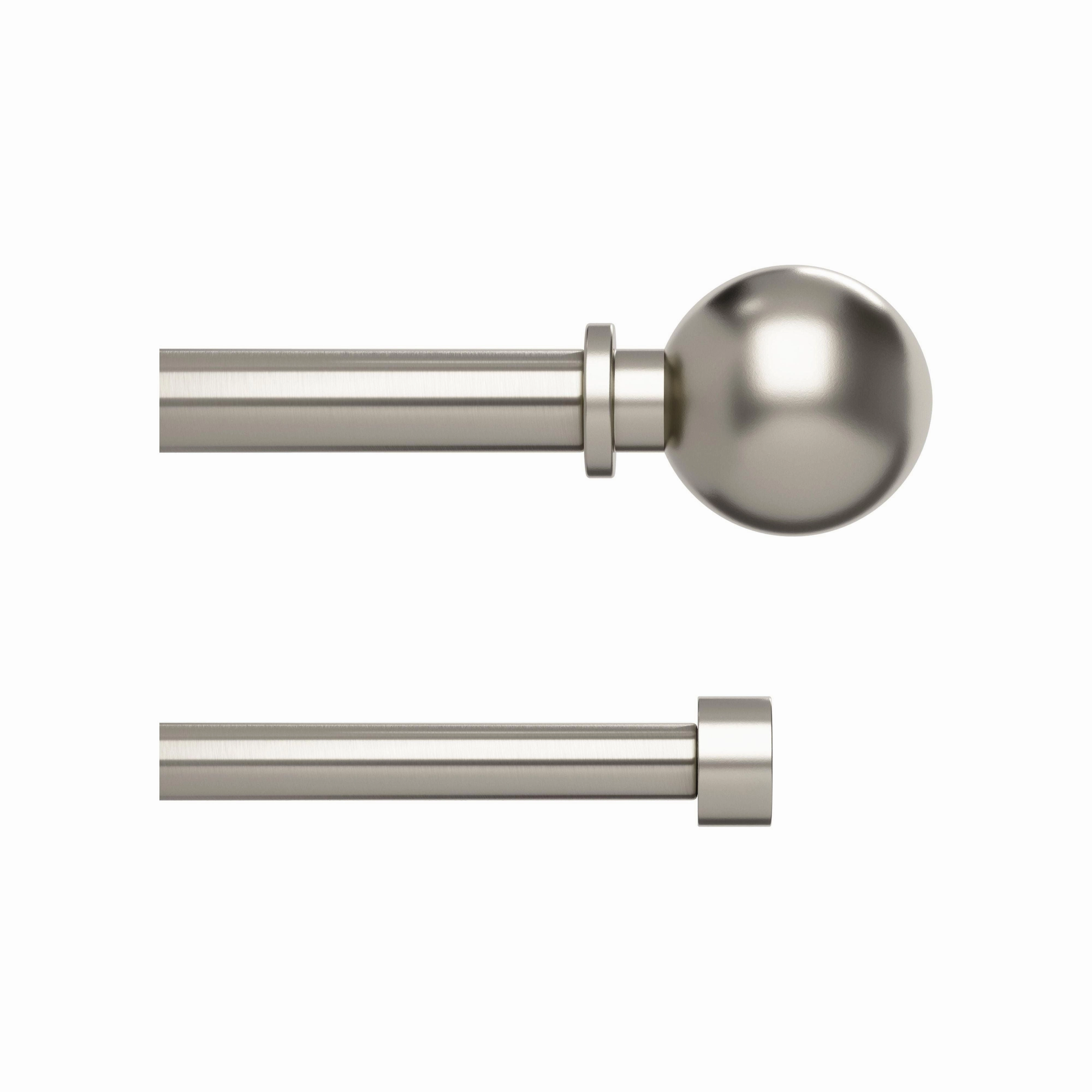 Bolas 72-144" Double Curtain Rod