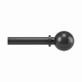 Bolas 72-144" Expandable Curtain Rod Curtains & Accessories,blackout curtains for bedroom