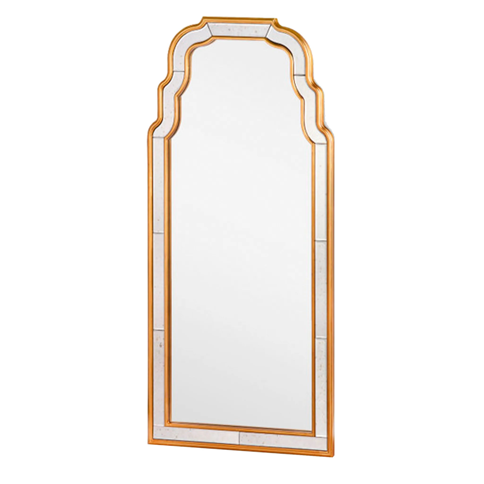 Boleyn Large Antiqued Glass Mirror