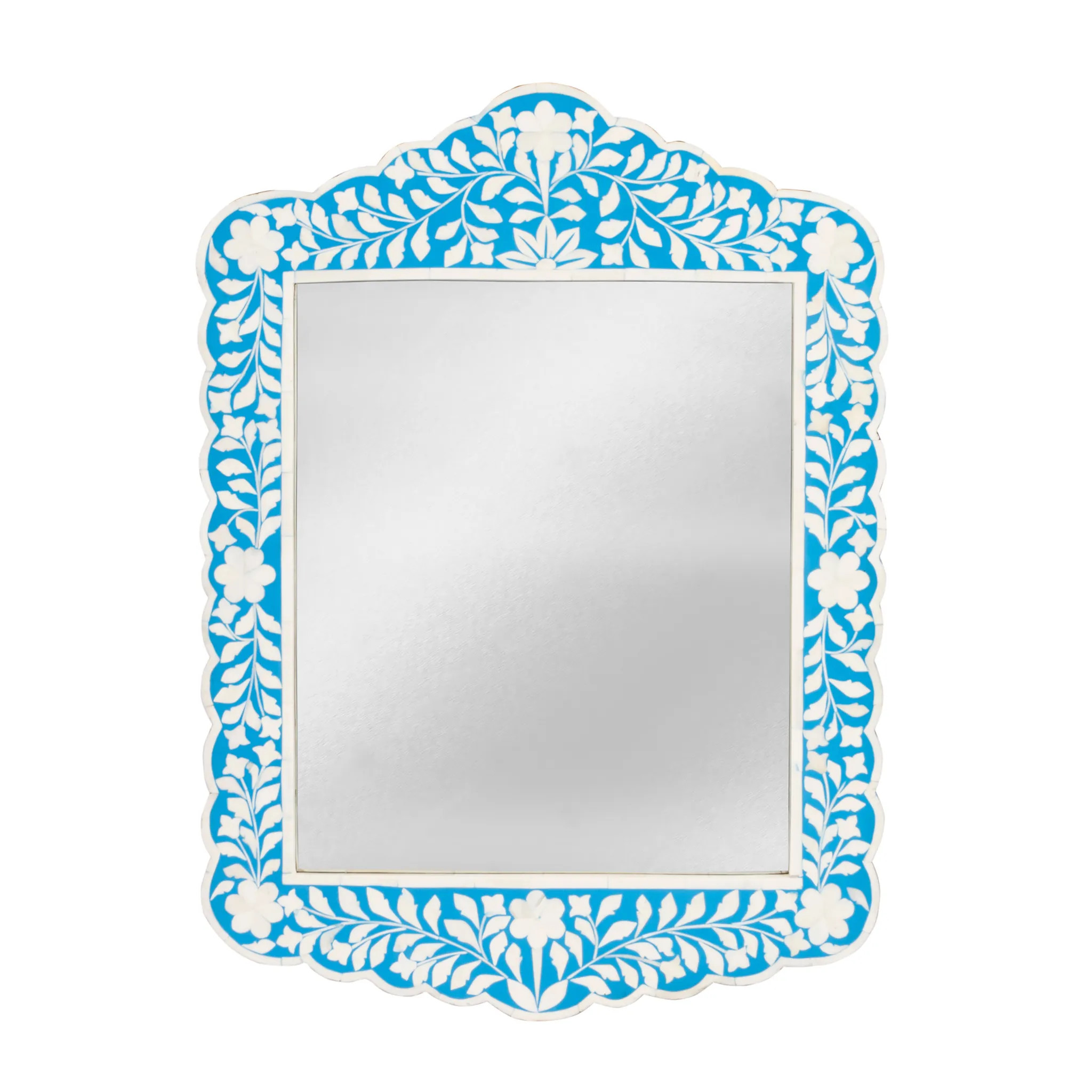 Bone Inlay Mosaic Wall Mirror in Blue and White Cutting Board,Kitchen Board