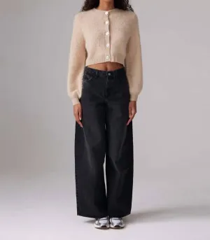Boucle Cardigan In Butter