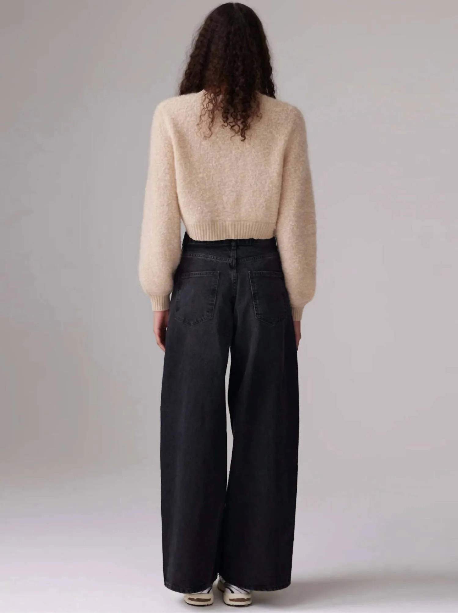Boucle Cardigan In Butter