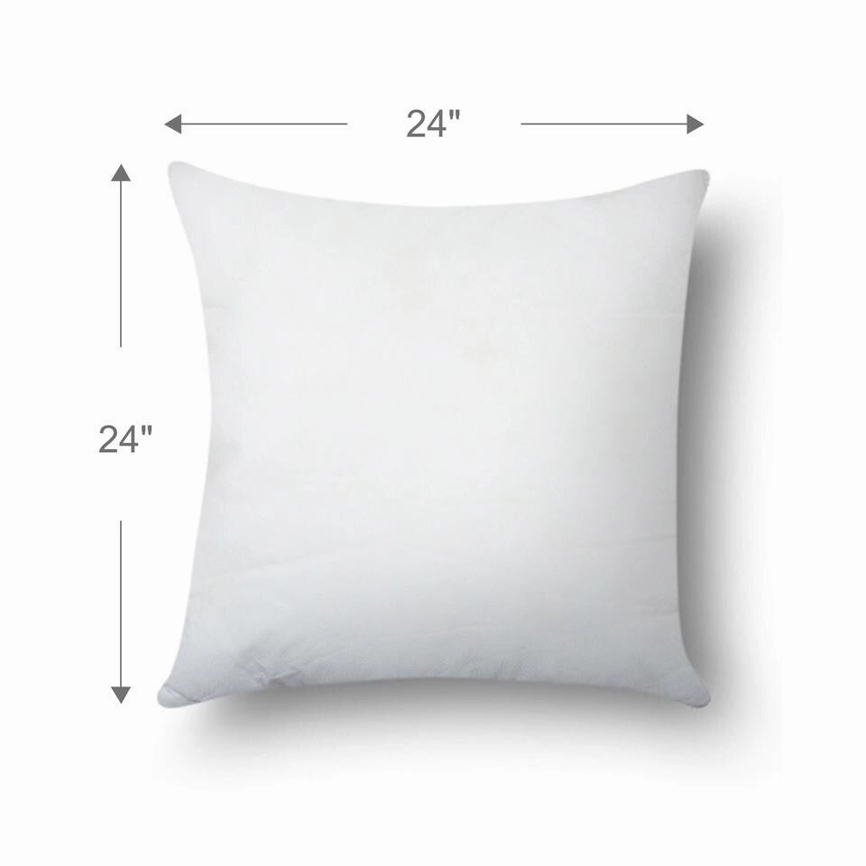 Bouquet Floral Embroidery Deco Pillow White & Pink
