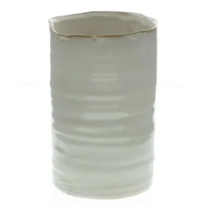 Bower Ceramic Vase - Sm Cream Vase,Ceramic Vase