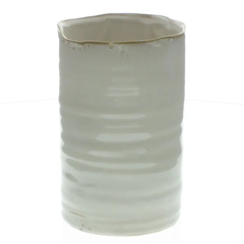 Bower Ceramic Vase - Sm Cream Vase,Ceramic Vase