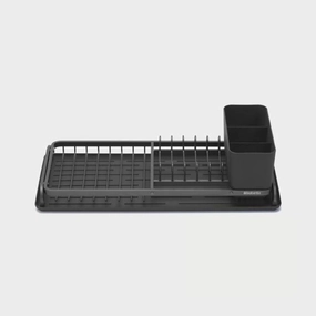 brabantia Compact Dish Drying Rack In Dark Grey Kitchen,modern kitchen essentials