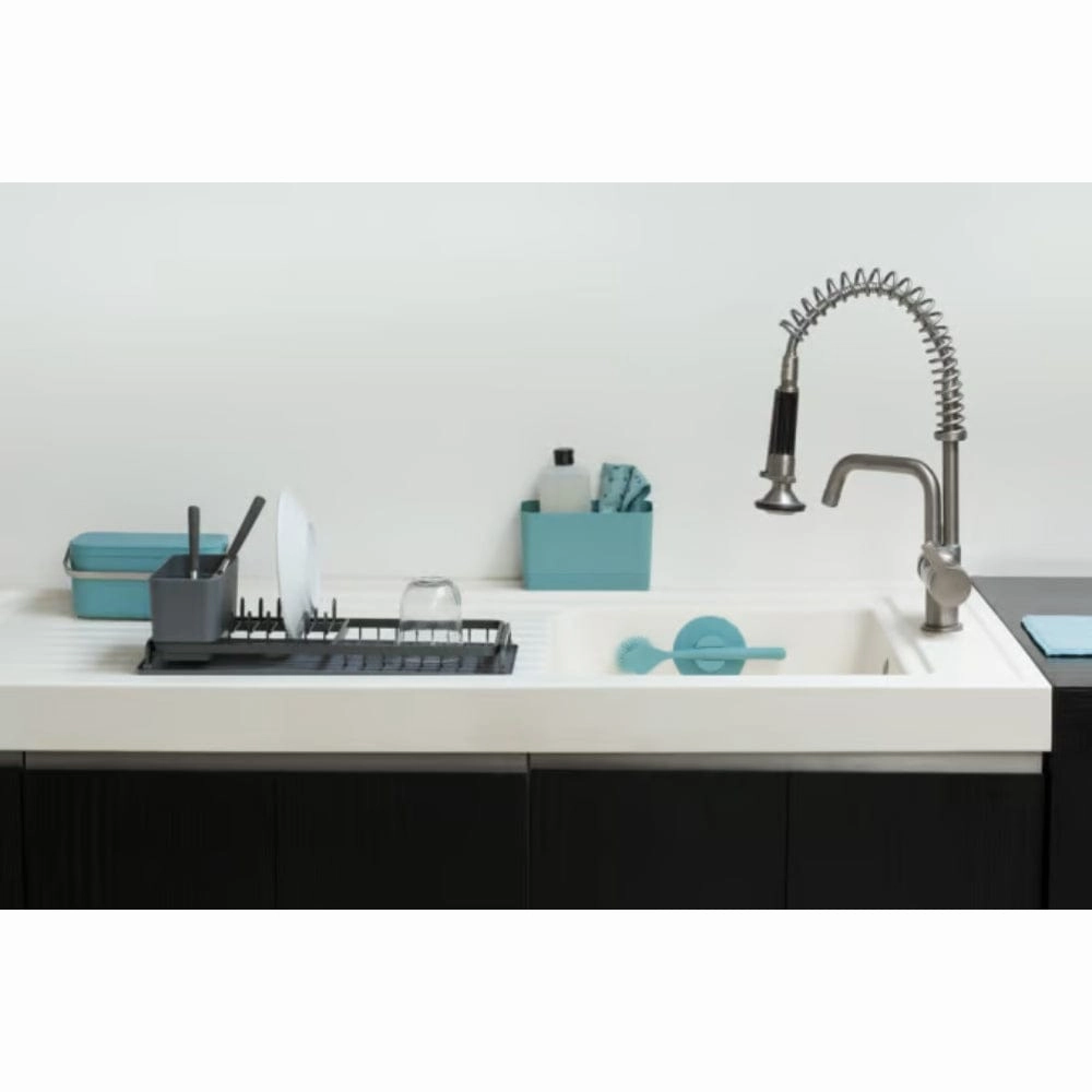 brabantia Compact Dish Drying Rack In Dark Grey