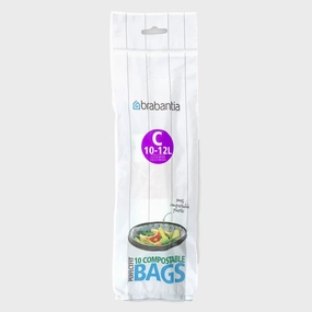 brabantia Compostable Bin Liners C 10-12 Litres Kitchen Accessories,kitchen counter accessories