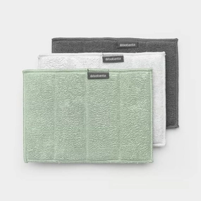 brabantia Microfibre Cleaning Pads, Set of 3 Kitchen,modern kitchen essentials