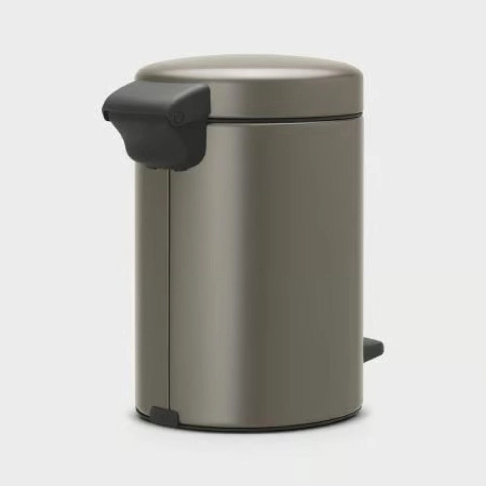 brabantia NewIcon Pedal Bin 3 litre In Platinum