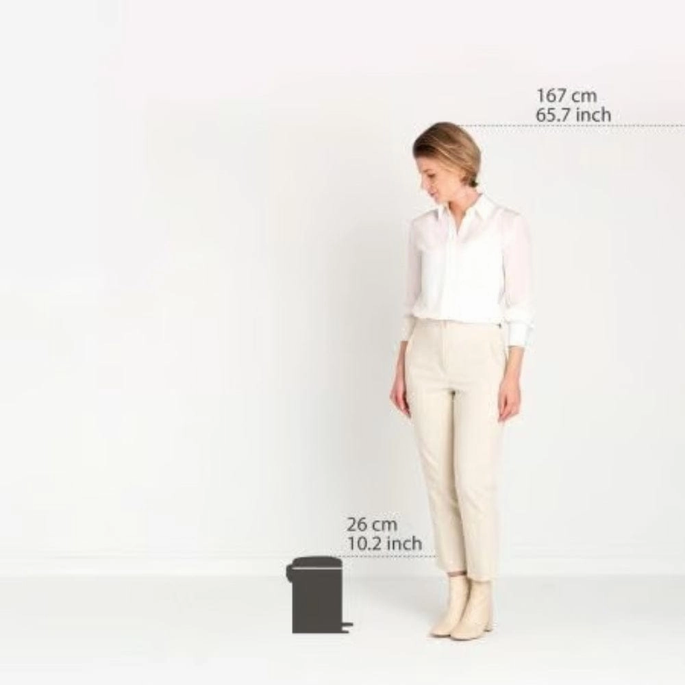 brabantia NewIcon Pedal Bin 3L In White