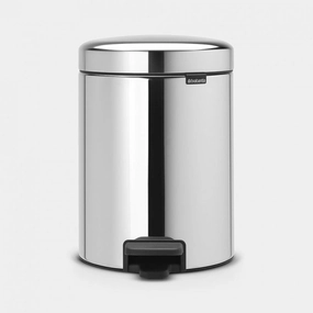 brabantia Newicon Pedal Bin 5L in Brilliant Steel Kitchen,modern kitchen essentials