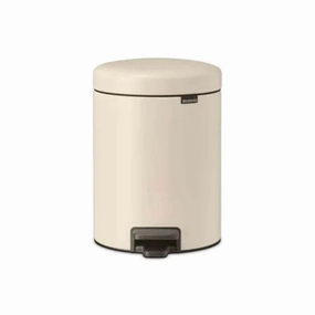 brabantia NewIcon Pedal Bin, 5L In Soft Beige Kitchen,modern kitchen essentials