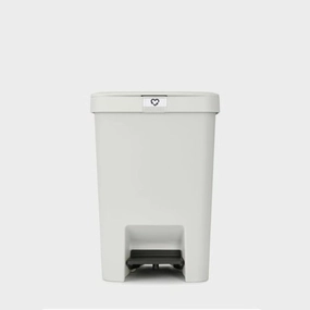 brabantia Pedal Bin StepUp 25 litre In Light Grey Kitchen Accessories,kitchen counter accessories