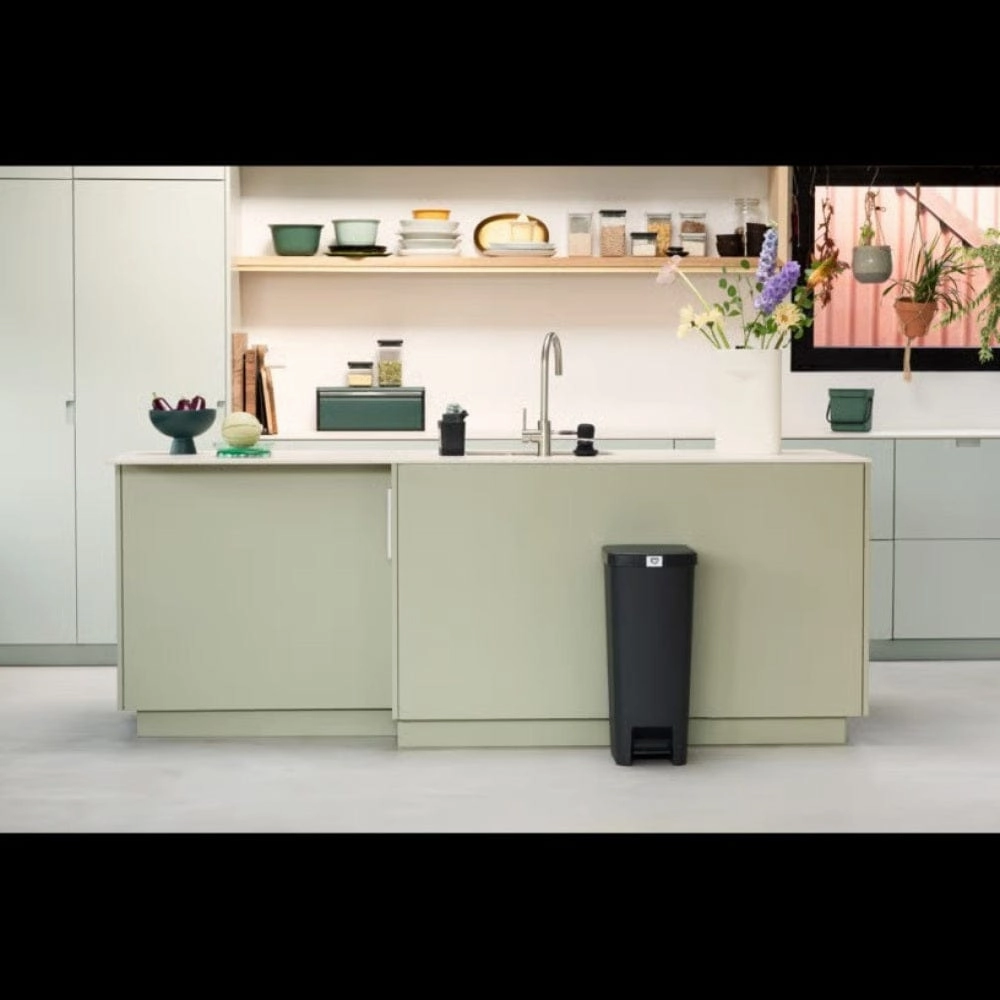 brabantia Pedal Bin Stepup 40 litre In Dark Grey