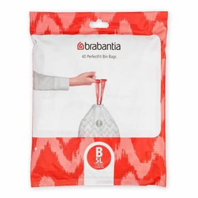 brabantia PerfectFit Bags Code B (5-7 litre), Dispenser Pack with 40 Bags Kitchen,modern kitchen essentials